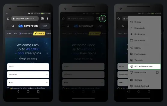 Android Chrome